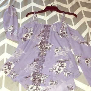 Cold Shoulder Blouse